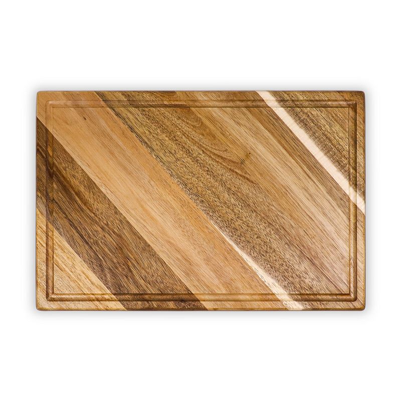 Wood Cutting Board With Handle